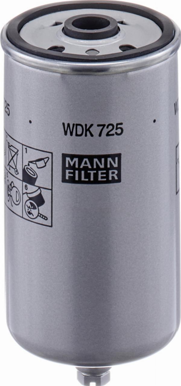 Mann-Filter WDK 725 - Топливный фильтр abcparts.ee
