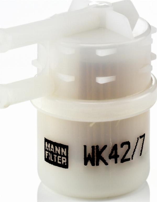 Mann-Filter WK 42/7 - Топливный фильтр abcparts.ee