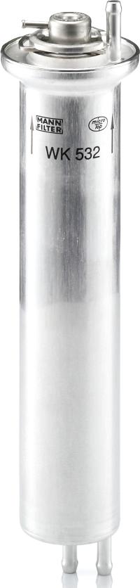 Mann-Filter WK 532 - Топливный фильтр abcparts.ee