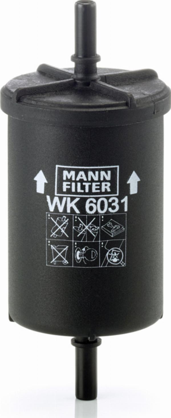 Mann-Filter WK 6031 - Топливный фильтр abcparts.ee