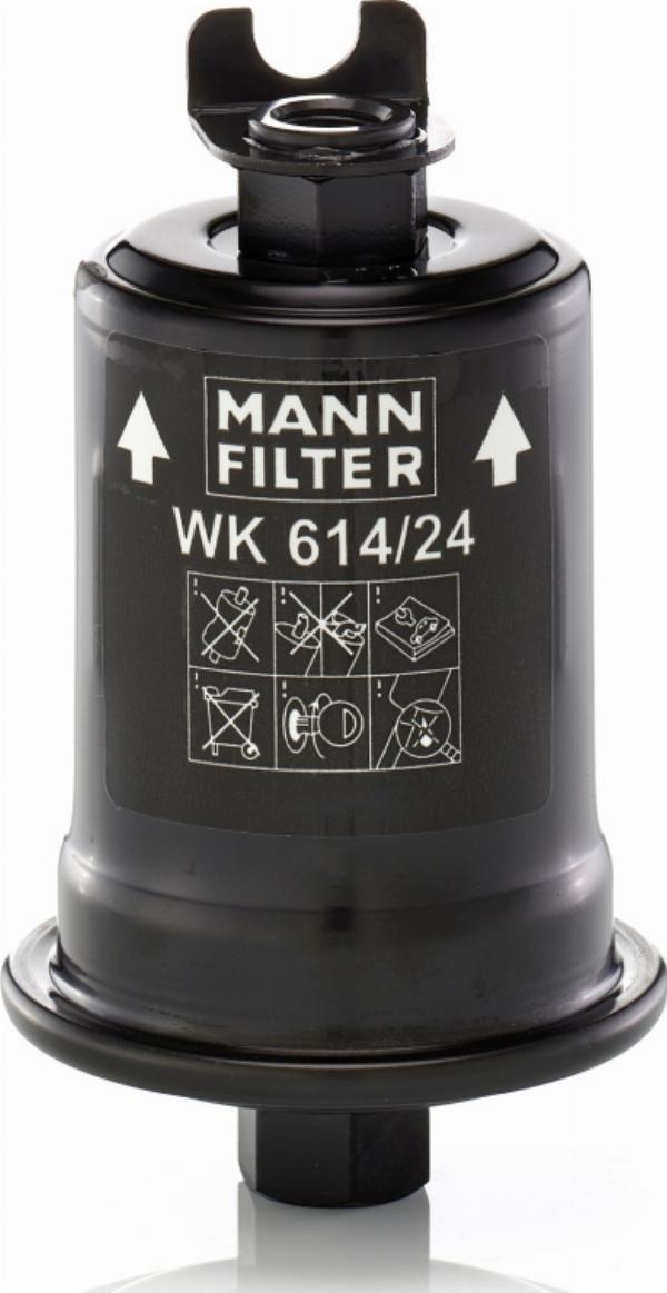 Mann-Filter WK 614/24 x - Топливный фильтр abcparts.ee