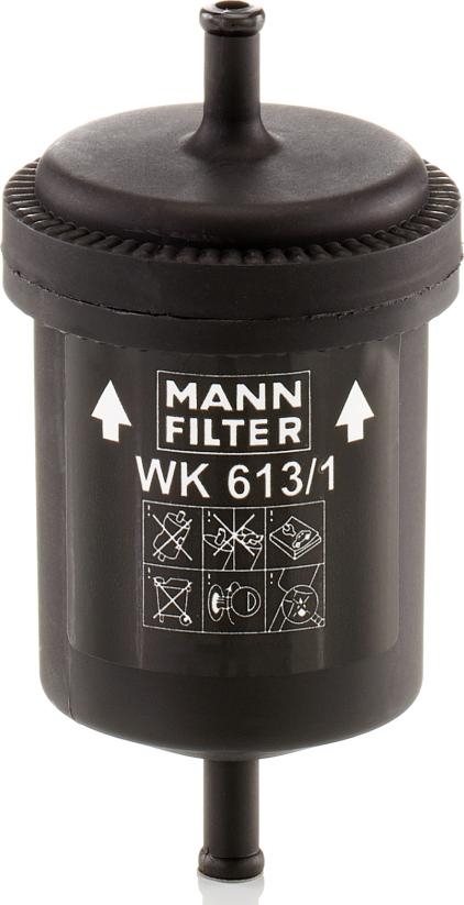 Mann-Filter WK 613/1 - Топливный фильтр abcparts.ee