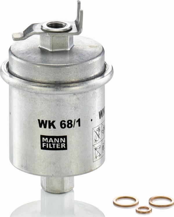 Mann-Filter WK 68/1 x - Топливный фильтр abcparts.ee