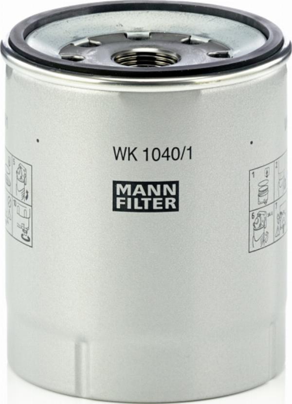 Mann-Filter WK 1040/1 x - Топливный фильтр abcparts.ee