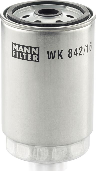 Mann-Filter WK 842/16 - Топливный фильтр abcparts.ee