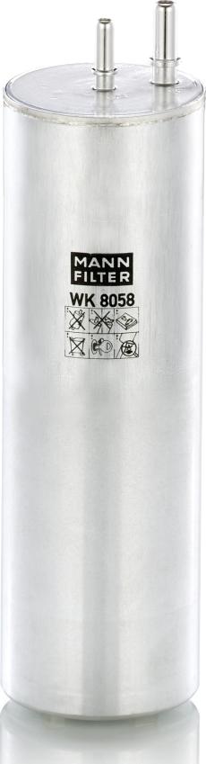 Mann-Filter WK 8058 - Топливный фильтр abcparts.ee