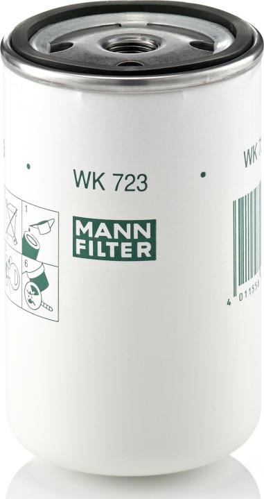 Mann-Filter WK 723 - Топливный фильтр abcparts.ee