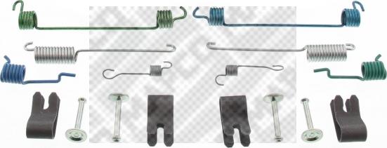 Mapco 9712 - Комплектующие, барабанный тормозной механизм abcparts.ee