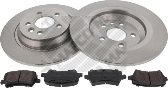 Mapco 47974 - Дисковый тормозной механизм, комплект abcparts.ee