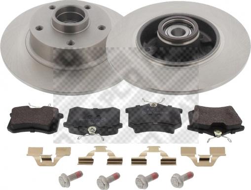 Mapco 47459 - Дисковый тормозной механизм, комплект abcparts.ee