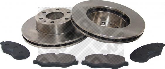 Mapco 47590 - Дисковый тормозной механизм, комплект abcparts.ee