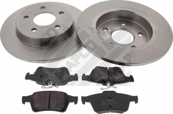 Mapco 47664 - Дисковый тормозной механизм, комплект abcparts.ee