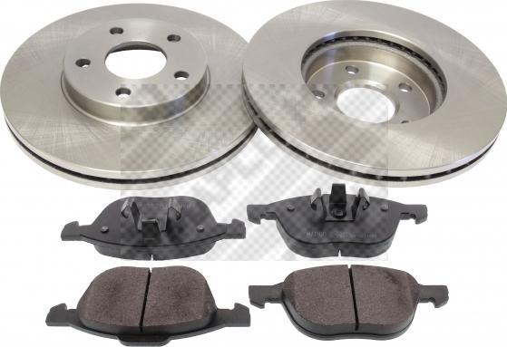 Mapco 47660 - Дисковый тормозной механизм, комплект abcparts.ee