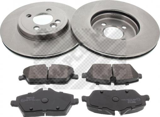 Mapco 47894 - Дисковый тормозной механизм, комплект abcparts.ee
