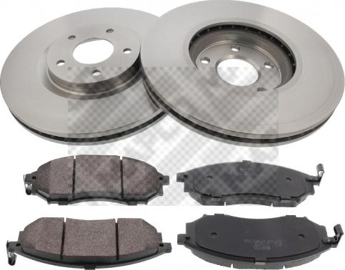 Mapco 47240 - Дисковый тормозной механизм, комплект abcparts.ee