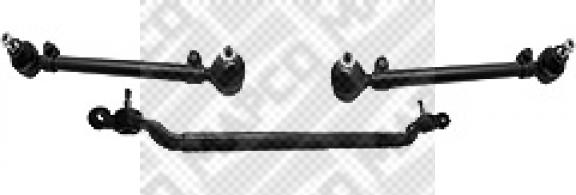 Mapco 59627 - Ремкомплект, осевой шарнир рулевой тяги abcparts.ee