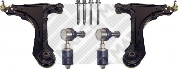 Mapco 53619 - Комплектующее руля, подвеска колеса abcparts.ee