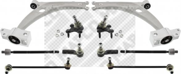 Mapco 53717/1 - Комплектующее руля, подвеска колеса abcparts.ee