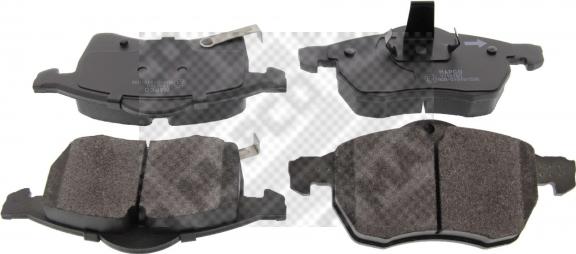 Mapco 6478 - Тормозные колодки, дисковые, комплект abcparts.ee