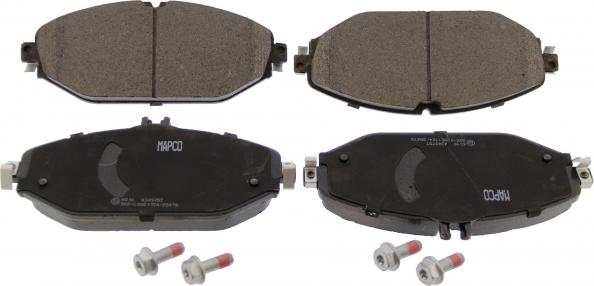 Mapco 6010 - Тормозные колодки, дисковые, комплект abcparts.ee