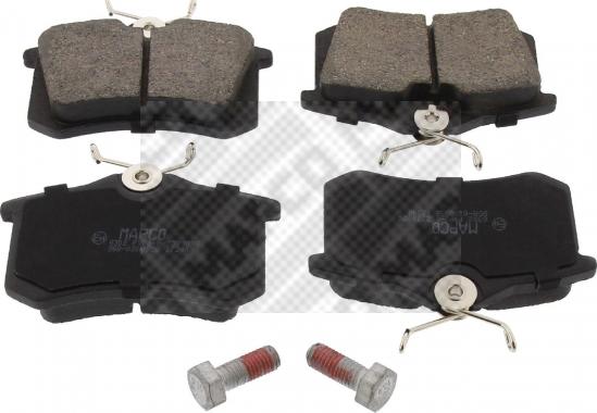 Mapco 6302 - Тормозные колодки, дисковые, комплект abcparts.ee