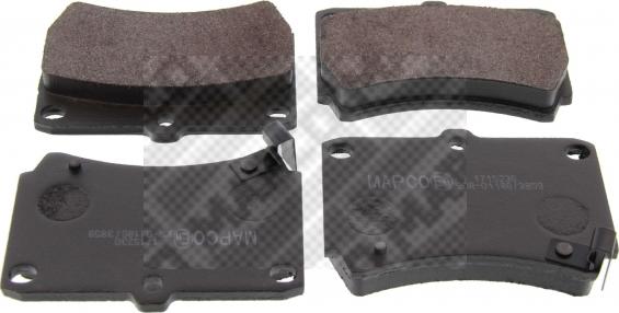 Mapco 6335/1 - Тормозные колодки, дисковые, комплект abcparts.ee