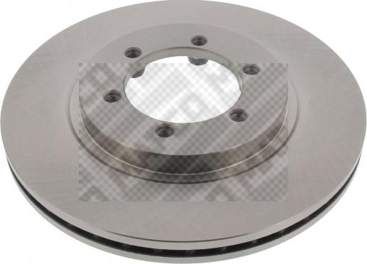 Mapco 15581 - Тормозной диск abcparts.ee