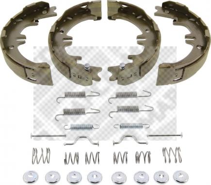 Mapco 8575/1 - Комплект тормозных колодок, барабанные abcparts.ee