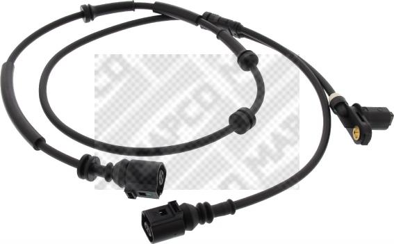 Mapco 86845 - ABS датчик, частота вращения колеса abcparts.ee