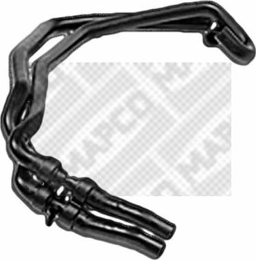 Mapco 39751 - Шланг, теплообменник - отопление abcparts.ee