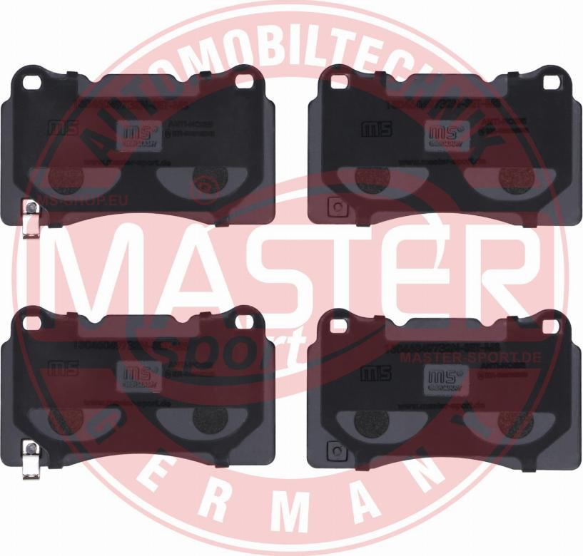MASTER-SPORT 13046049732N-SET-MS - Тормозные колодки, дисковые, комплект abcparts.ee
