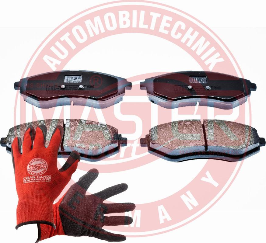 MASTER-SPORT 13046058992N-SET-MSP - Тормозные колодки, дисковые, комплект abcparts.ee