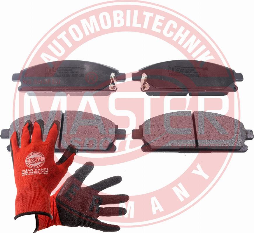 MASTER-SPORT 13046058422N-SET-MSP - Тормозные колодки, дисковые, комплект abcparts.ee