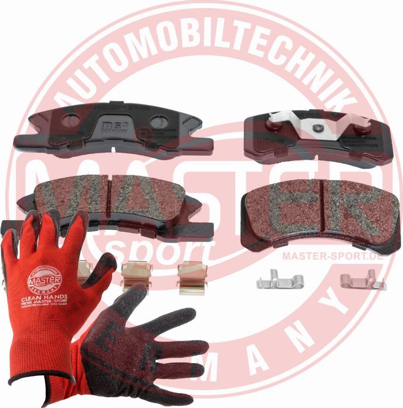MASTER-SPORT 13046057092N-SET-MSP - Тормозные колодки, дисковые, комплект abcparts.ee