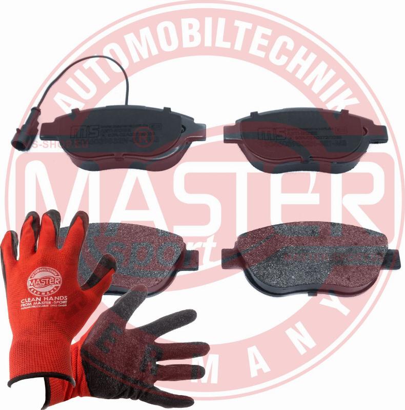 MASTER-SPORT 13046039832N-SET-MSP - Тормозные колодки, дисковые, комплект abcparts.ee