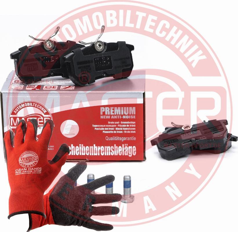 MASTER-SPORT 13046028352N-SET-MSP - Тормозные колодки, дисковые, комплект abcparts.ee