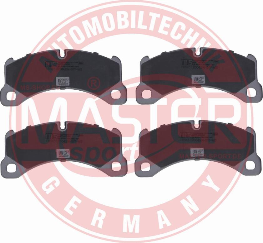 MASTER-SPORT 13046120042N-SET-MS - Тормозные колодки, дисковые, комплект abcparts.ee