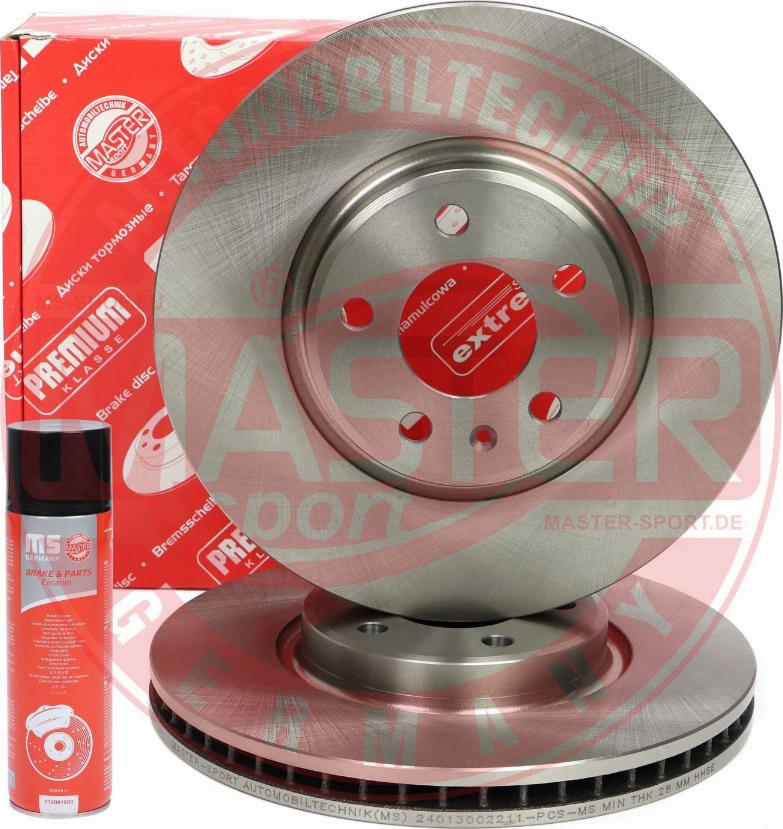 MASTER-SPORT 24013002211-SET-MSP - Тормозной диск abcparts.ee