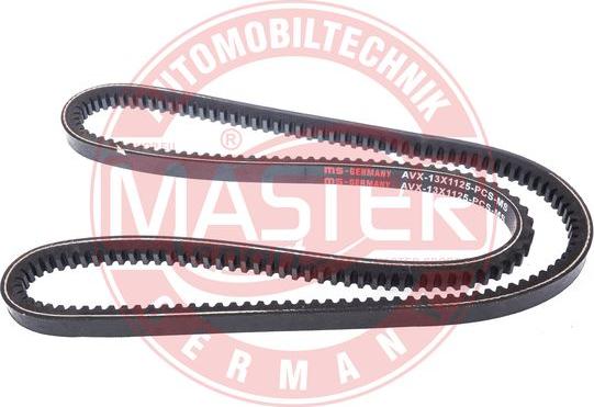 MASTER-SPORT AVX-13X1125-PCS-MS - Клиновой ремень, поперечные рёбра abcparts.ee