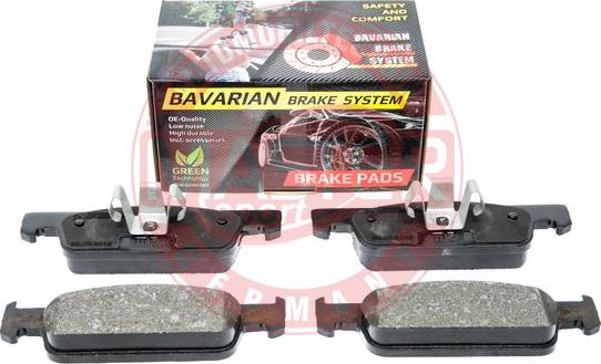 MASTER-SPORT K6072982 - Тормозные колодки, дисковые, комплект abcparts.ee