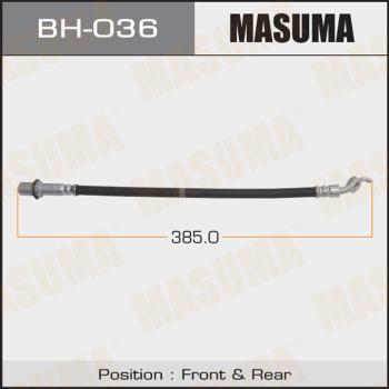 MASUMA BH-036 - Тормозной шланг abcparts.ee