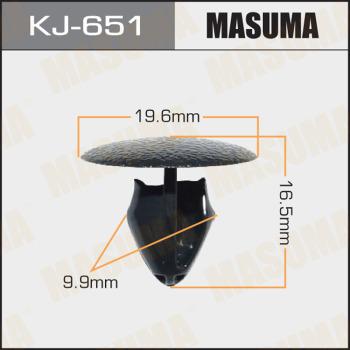 MASUMA KJ-651 - Зажим, клипса, молдинг abcparts.ee