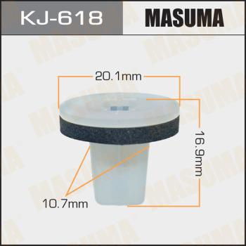 MASUMA KJ-618 - Зажим, клипса, молдинг abcparts.ee