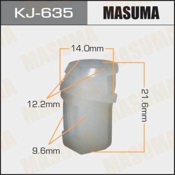 MASUMA KJ-635 - Зажим, клипса, молдинг abcparts.ee