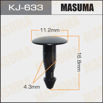 MASUMA KJ-633 - Зажим, клипса, молдинг abcparts.ee