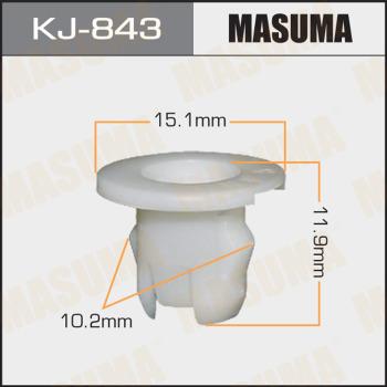 MASUMA KJ-843 - Зажим, клипса, молдинг abcparts.ee