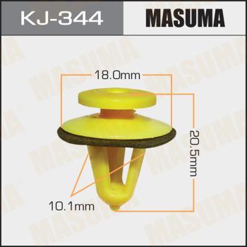 MASUMA KJ-344 - Зажим, клипса, молдинг abcparts.ee
