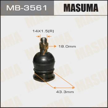 MASUMA MB-3561 - Шаровая опора abcparts.ee