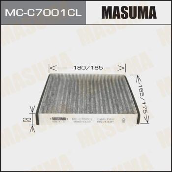 MASUMA MC-C7001CL - Фильтр воздуха в салоне abcparts.ee