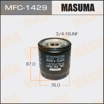 MASUMA MFC-1429 - Масляный фильтр abcparts.ee